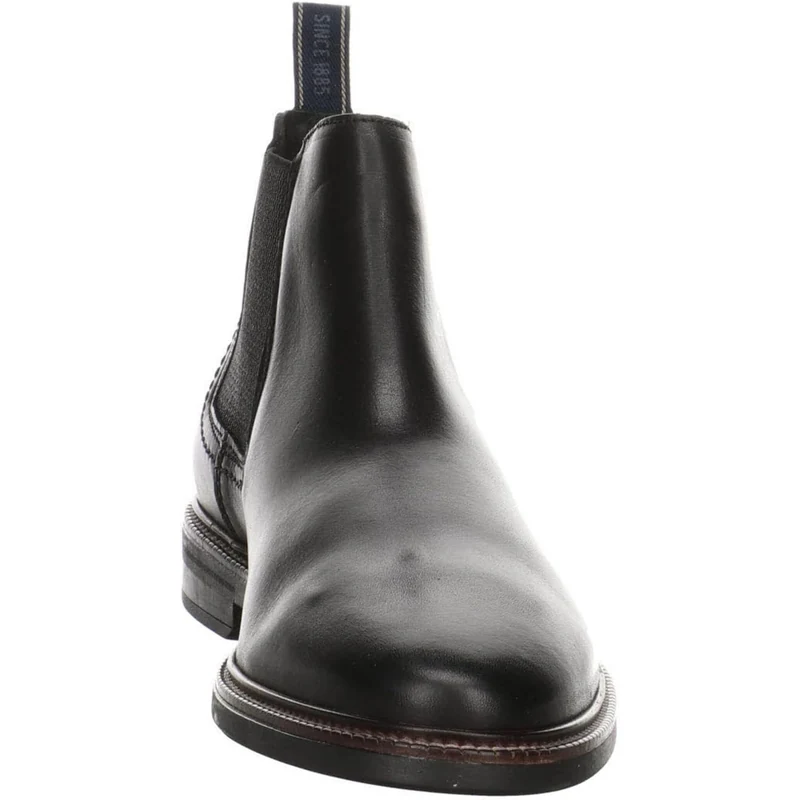 Bottes Chelsea Sarato en cuir suédé noir pour homme Salamander