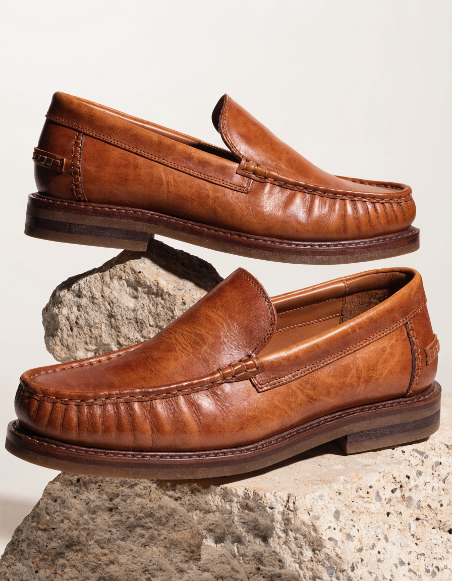Mocassins homme en cuir souple Salamander